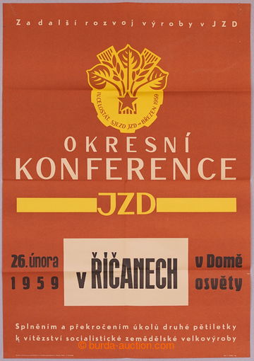 230589 - 1955, 1958 ČSR II. / Společným nástupem do podzimních p