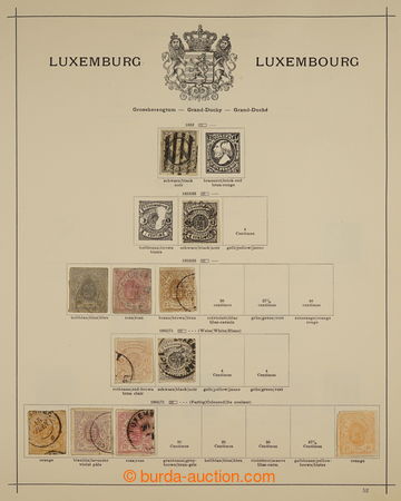 230631 - 1852-1926 [COLLECTIONS]  LUXEMBURG / MONACO / two small coll
