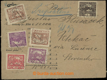 230636 - 1920 BANKOVNÍ CENNÉ PSANÍ  money letter for 10.000CZK add
