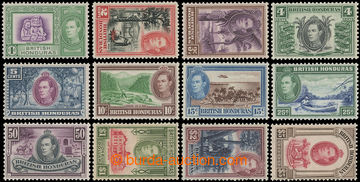230683 - 1938-1947 SG.150-161, George VI. - Motives 1c - 5$, complete