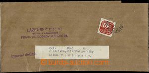 23090 - 1940 whole newspaper wrapper with 10h issue I, Pof.NV5, CDS 