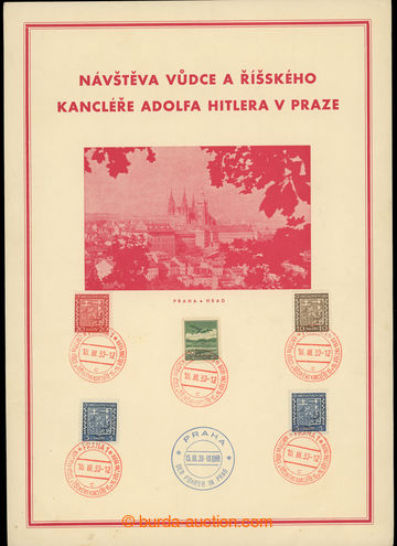 230966 - 1939 PR1, PRAHA – Návštěva Vůdce a říšského kancl