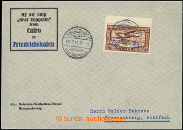 230992 - 1931 ZEPPELIN / Zeppelin-letter, transported by LANDUNGSFAHR