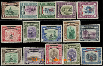 231058 - 1947 SG.335-349, Motivy 1C - 5$; kompletní série, kat. £1