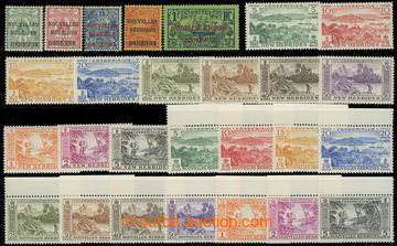 231152 - 1910-1957 sestava 3 kompletních sérií: SG.F6-F10, Kaledon