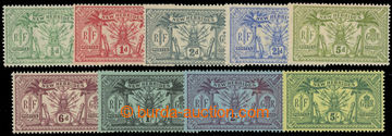 231233 - 1911 SG.18-28, Weapons and Idols ½P - 5Sh; complete set, c.