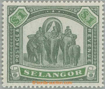 231235 - 1895-1899 SG.61, Slon $1; bezvadná, kat. £75