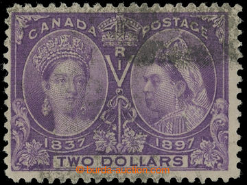 231417 - 1897 SG.137, Jubilejní Viktorie $2 fialová; pěkný kus s 