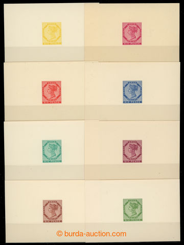 231434 - 1940 REPRINTS / Victoria 6P, selection of 8 official reprint
