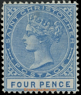 231452 - 1880 SG.8w, Victoria 4P blue, INVERTED WMK; very fine and ra