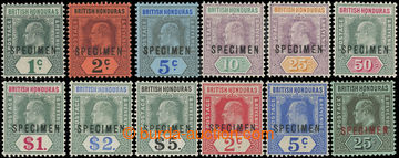 231512 - 1904 SG.84-93, 96-100, 2 kompletní série SPECIMEN Eduard V