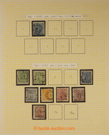 231557 - 1855-1992 [COLLECTIONS]  collection of used stamps on album 