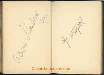 231568 - 1941-1950 [SBÍRKY] / autografy významných meziválečnýc