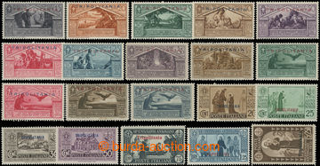 231615 - 1931 Sass.78-86, A4-A7, 87-93, three complete overprint sets