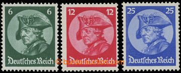 231788 - 1933 Mi.479-481, Reichstag; mint never hinged, c.v.. 330€