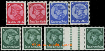 231791 - 1933 Mi.479-481, Reichstag in Postupim, 2 complete sets (var
