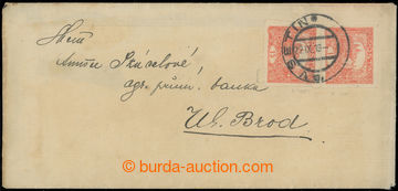 231874 - 1919 KOMBINOVANÝ SPOJENÝ TYP / heavier letter franked with