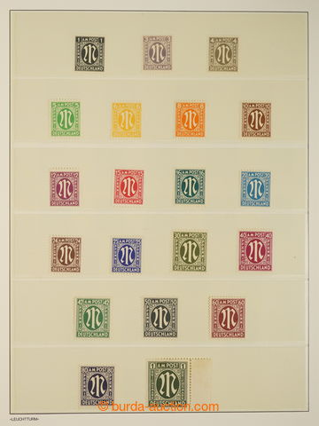 231906 - 1948-1956 [SBÍRKY]  velmi pěkná sbírka na listech v krou