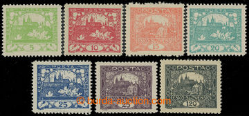 232054 -  Pof.3D-21D, comp. 7 pcs of stamp. with line perforation 11