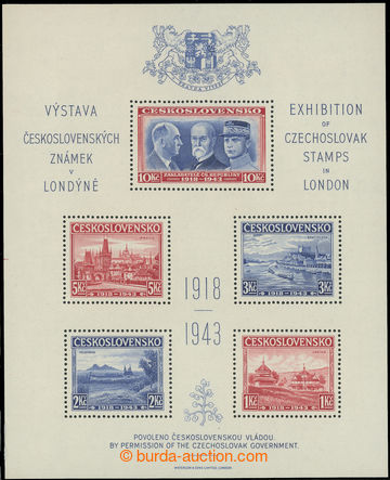 232091 - 1943 AS1, London MS; mint never hinged