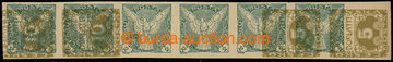232095 - 1918 PLATE PROOF  maculature joined printing stamp. Ornament