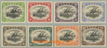 232288 - 1910-1911  SG.75-82, Lakatoi ½P - 2Sh6P; complete set, c.v.