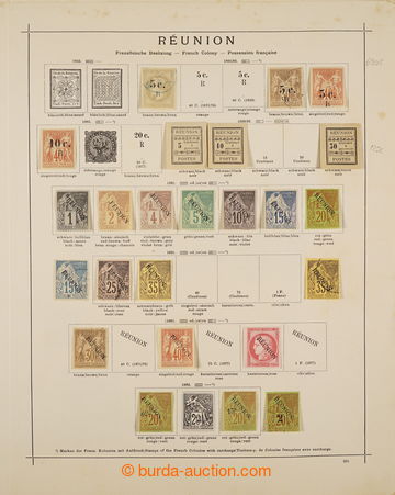 232344 - 1885-1926 [COLLECTIONS]  nice old collection on 5 pages Scha