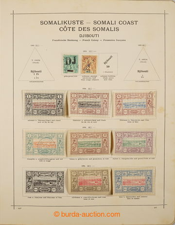 232375 - 1894-1926 [COLLECTIONS]  nice old collection on 8 pages Scha
