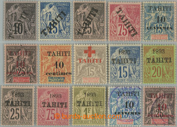 232457 - 1893-1915 SESTAVA / 15 známek z různých emisí 1893 - 191