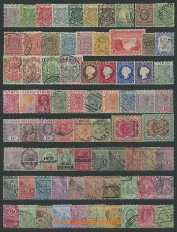 232481 - 1860-1925 [COLLECTIONS]  comp. of stamps especially British 