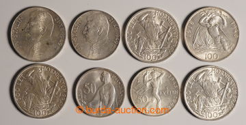 232829 - 1947-1949 ČSR II. / sestava 8ks Ag pamětních mincí: 50 K