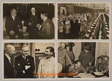 232882 - 1939 NAZISM / GERMANY / USSR / comp. 4 pcs of official fotog