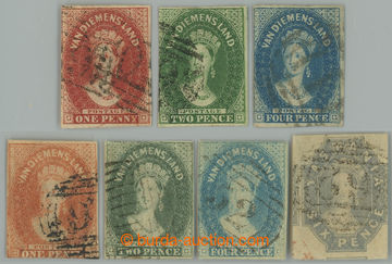 232965 - 1855-1867 SG.14, 16, 17, Victoria Chalon Head 1P, 2P and 4P 