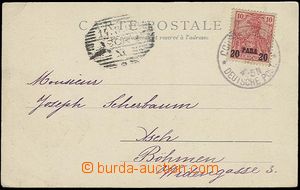 23300 - 1902 pohlednice vyfr. zn. Germania 10/20 Para s DR Constanti