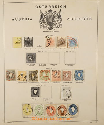 233003 - 1850-1930 [COLLECTIONS]  nice old collection on 33 pages, fr