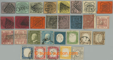 233017 - 1850-1862 SELECTION of / 29 classical stamps, Papal State, P