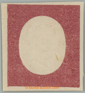 233019 - 1854 Sass.12, Victor Emmanuel II. 40c rosso mattone; nice pi