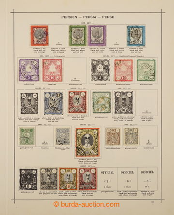 233026 - 1879-1910 [COLLECTIONS]  collection on 13 pages, various, ma