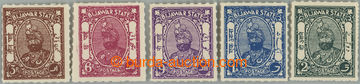 233091 - 1936 SG.6-10, Maharadža Singh 3P-2A, průsek (rouletted) 7;