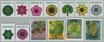 233151 - 1973 Sc.189-201, Květiny 1c - 10$, NEZOUBKOVANÁ luxusní s