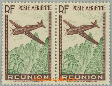 233178 - 1938 Airmail / Yv.5b, pair fighter Caudron 710 (6,65 Fr), WI