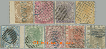 233192 - 1867 SG.11-19; Viktorie 2C-96C; kompletní série s průsvit