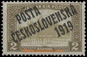 23327 -  Parlament 2K, Pof.115, III.typ. Bez stopy, ale otisk prstu 