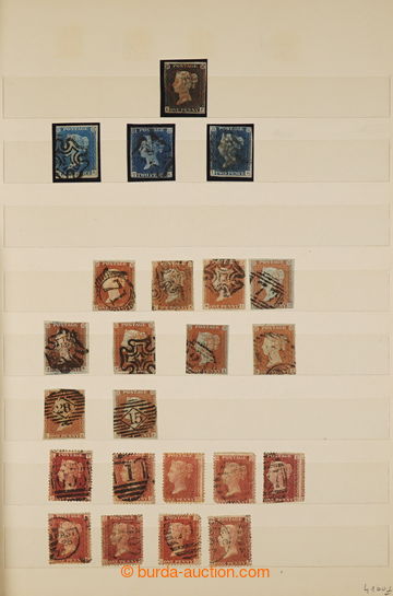 233630 - 1840-1883 [COLLECTIONS]  interesting collection on 4 pages f