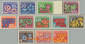233675 - 1971 Pof.D92xb-101xb, 102ya, 103xb, Doplatní - květy, komp