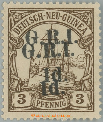 233691 - 1914 Australská okupace / SG.16e, Císařská jachta 3Pfg s