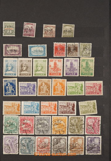 233759 - 1918-1920 [SBÍRKY]  sbírka na 7 stranách v zásobníku A4