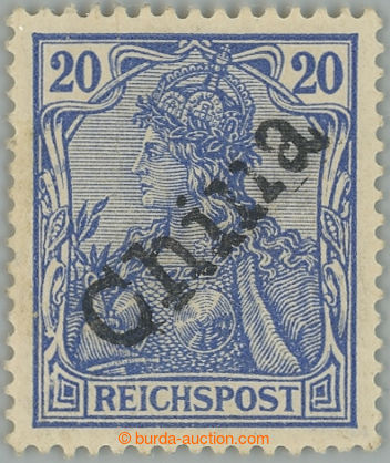 233846 - 1901 Provizorní vydání TIENTSIN / Mi.11, Germanie 20Pf fi