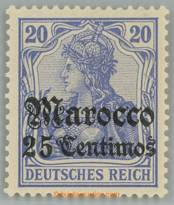 233857 - 1906 Mi.37C, overprint Germania Deutsches Reich hellilaultra