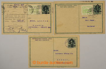 233895 - 1919 SOUKROMÝ PŘÍTISK / CDV1, Velký monogram - Karel 10/
